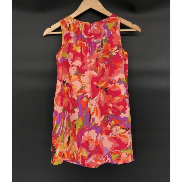 GapKids Sleeveless Floral Multicolor Dress Girls M (8) Pink Party Summer Wedding - Picture 2 of 9
